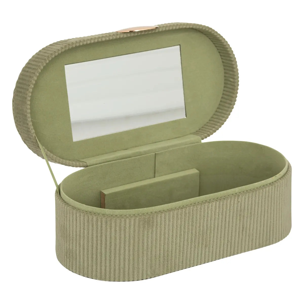 Кутия за съхранение atmosphera Enya, 25 cm, Велур