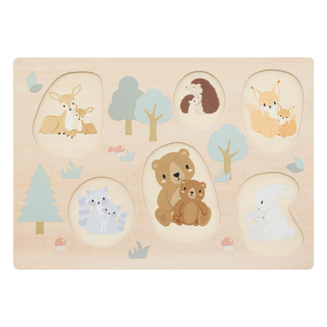 Детски дървен пъзел atmosphera, 6 части