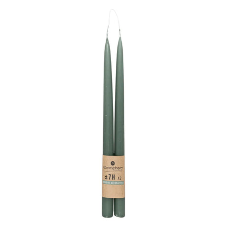 Свещи без аромат atmosphera Hugo, 30 cm, 2 бр
