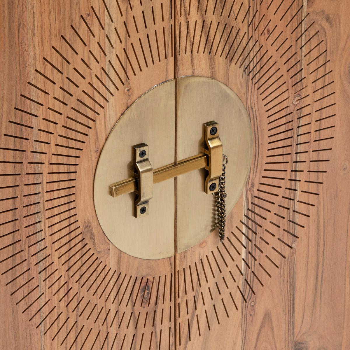 Скрин atmosphera Jiling, 80x35 cm, Кафяв