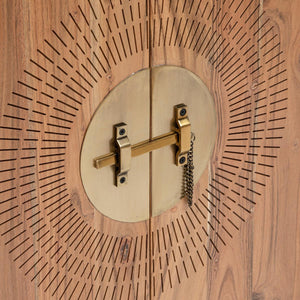 Скрин atmosphera Jiling, 80x35 cm, Кафяв