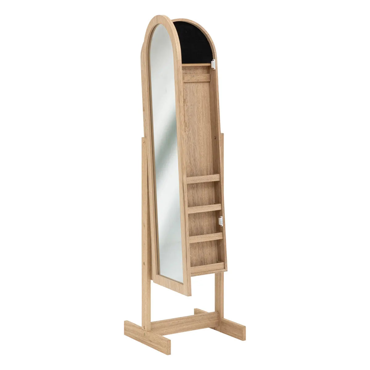Огледало с място за съхранение atmosphera Soleya, 145 cm, MDF