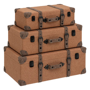 Сет декоративни куфари atmosphera Vintage, 3 бр