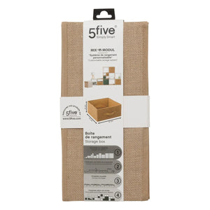 Кутия за съхранение 5five Mix & Modul, Зебло, 31x15 cm