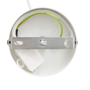Пендел atmosphera Tobie, 37 cm, Бял памук