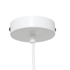 Пендел atmosphera Tobie, 25 cm, Бял памук