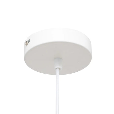 Пендел atmosphera Travis, 25 cm, Стъкло, Бял