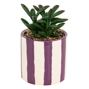Изкуствено растение atmosphera Deep Purple, 16 cm