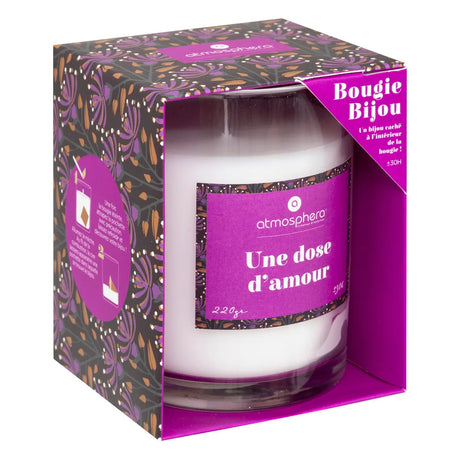 Ароматна свещ atmosphera Mily, Стъкло, 220 g
