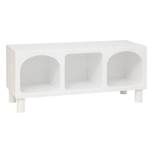 Детски скрин atmosphera Tara, 3 отделения, MDF, Бял