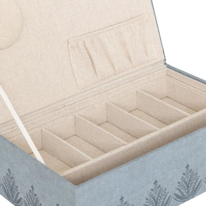 Кутия за съхранение atmosphera Wild Romance, 30х18.5х10 cm, MDF, Син