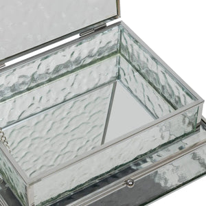 Сет кутии за съхранение на бижута atmosphera Ania, 2бр, Стъкло