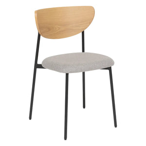 Трапезен стол amtosphera Jaisa, Сив