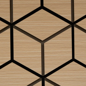 Декоративен панел atmosphera Hexagon, 56x69 cm, MDF