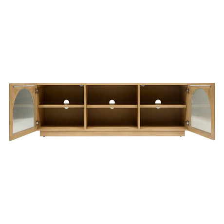 ТВ шкаф atmosphera Lousada, 2 врати и 1 рафт, 160x40x55 cm, Акация, MDF