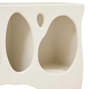Скрин atmosphera Chesni, 4 ниши, MDF, Слонова кост, 137x36x61 cm
