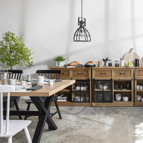 Пендел atmosphera Niko, 40 cm, Метал, Черен