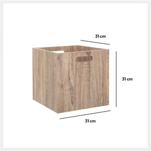 Кутия за съхранение 5five Mix & Modul, Дърво, 31x31 cm