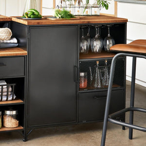 Шкаф atmosphera Cierna, 80x85 cm, Черен