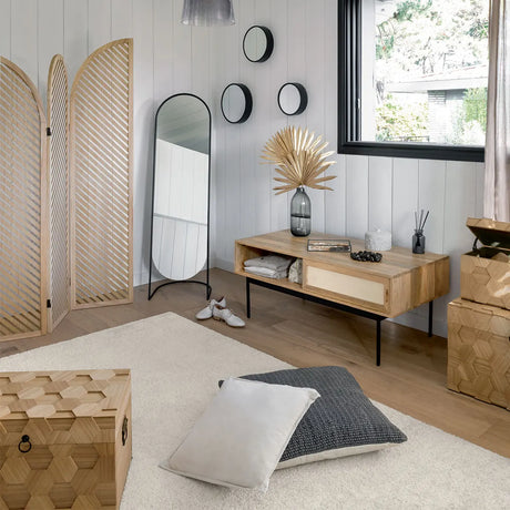 Сет кутии за съхранение atmosphera Artys, 3бр, L.47/53/60 cm, MDF