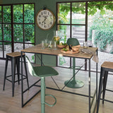 Bar stool Aiko, Green