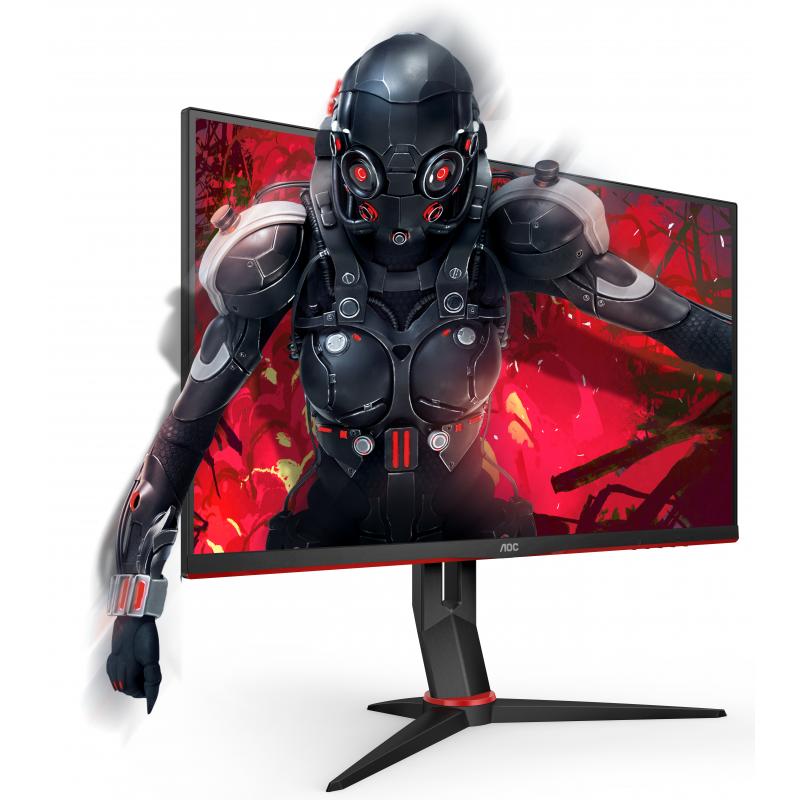 Gaming monitor AOC Q27G2U/BK 27'' WLED, Gaming Monitor, 144Hz, 1 ms, FreeSync, VA Panel, 2560x1440, 250cd/m2