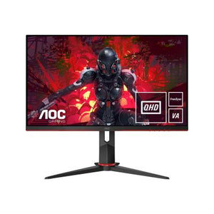 Gaming monitor AOC Q27G2U/BK 27'' WLED, Gaming Monitor, 144Hz, 1 ms, FreeSync, VA Panel, 2560x1440, 250cd/m2