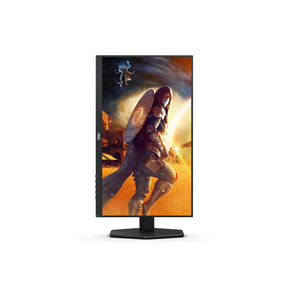 Монитор Gaming LED AOC 24G4X, 24", Full HD, 1ms GTG, Антирефлексен, Въртящ се, Черен