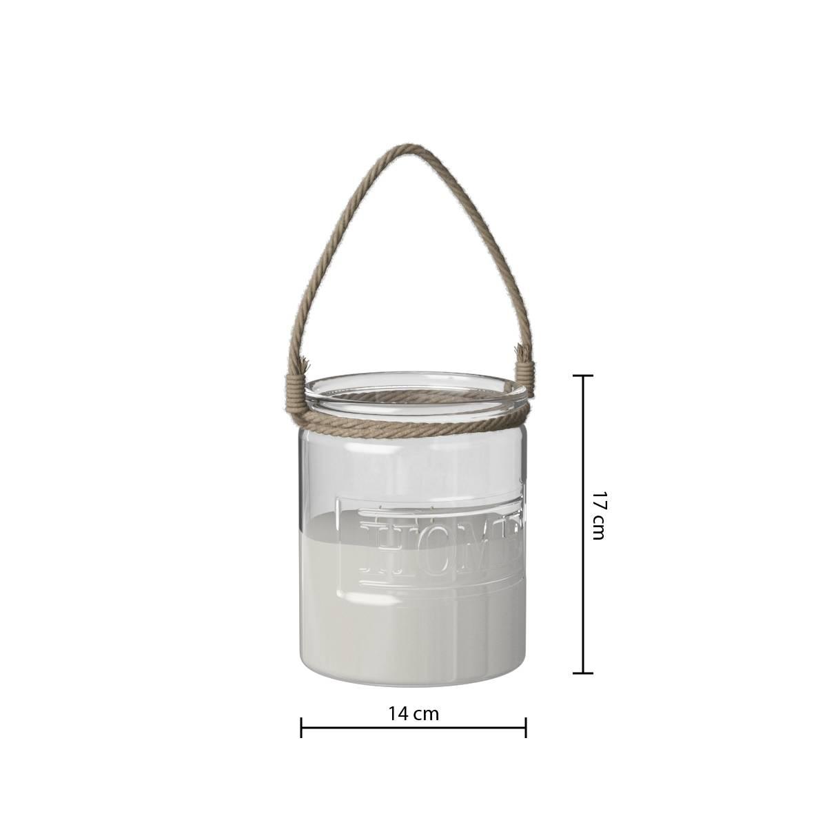 Ароматна свещ atmosphera Assorted, Vanilla, Стъкло, 7820 g