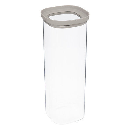 Херметичен буркан 5five, Боросиликатно стъкло и силикон, 2L, Бежов