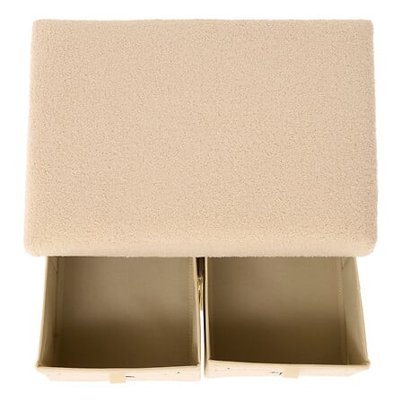 Детски сгъваем пуф atmosphera Ezzio, 40×38×50 cm, Букле, MDF