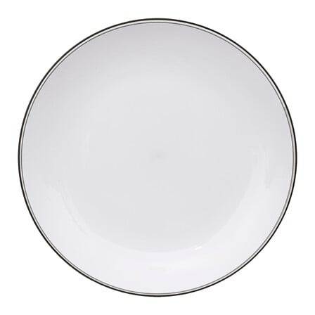 Квадратна чиния 5five, Полистирен, Антрацит, 25 cm