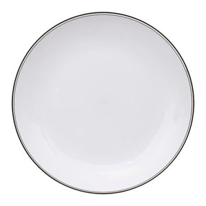 Квадратна чиния 5five, Полистирен, Антрацит, 25 cm