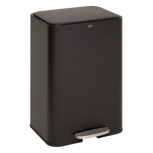 Кош за боклук 5five Delta, Метал, 50L, Черен