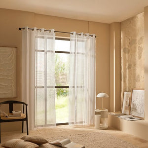 Anissa sheer curtains 140 x 240 cm ivory
