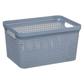 Кош за съхранение 5five Scandi, Полипропилен, 5L, Сив