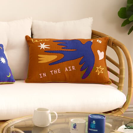 Декоративна възглавница atmosphera Libertad, Теракота, 38×58 cm