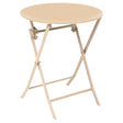 Greensboro round folding table 2 seats stone