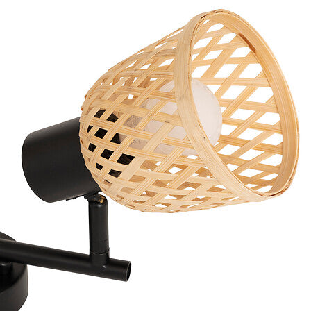 Лампа atmosphera Lio, 28x17x18 cm, Метал, Бамбук