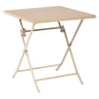 Greensboro square folding table 2 seats stone