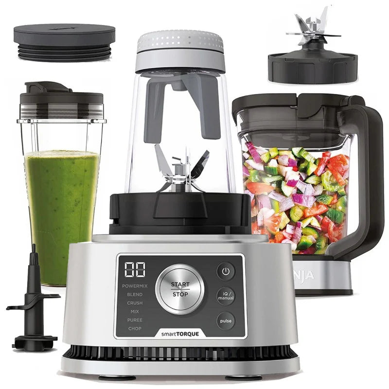 Blender Ninja CB350EU Foodi Power Nutri 3-in-1 with Smart Torque, 1200 W, Black/Silver