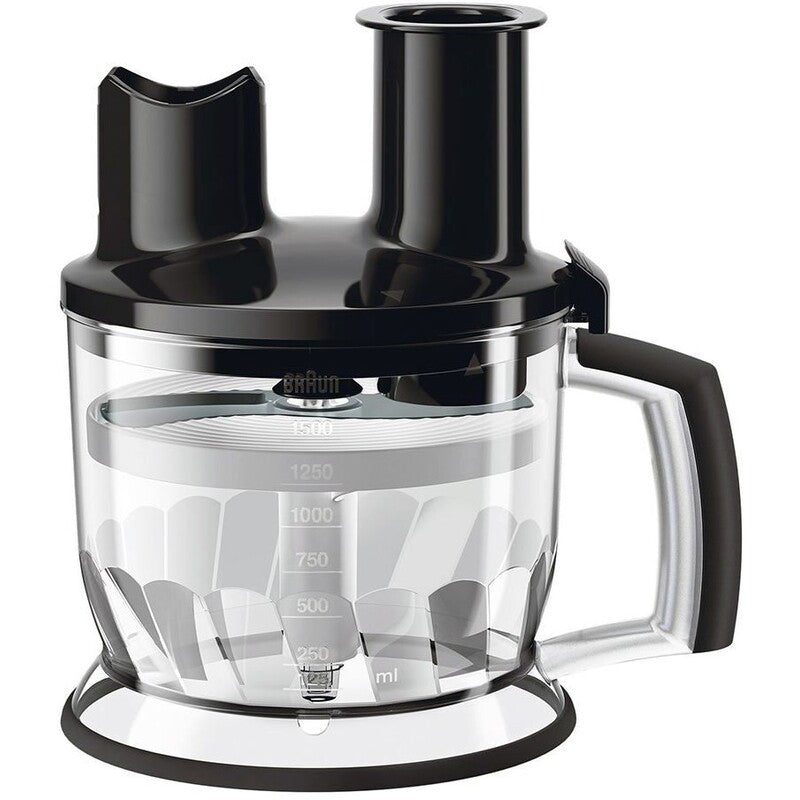 Blender Braun MultiQuick 5277 Vario, 1000 W, Measuring cup 0.6 l, Capacity 1.5 l, Puree accessories, 21 speeds + Turbo, Black