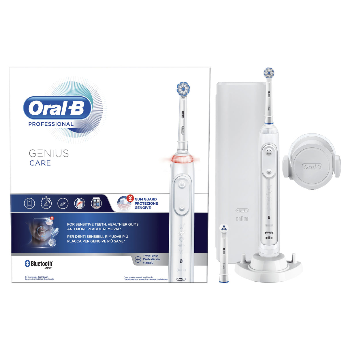 Електрическа четка за зъби Oral-B Genius Professional Care, Бял