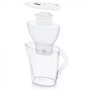 Филтърна кана Brita Marella XL 2.4 L + 1 филтър Maxtra+, Бял