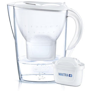 Филтърна кана Brita Marella XL 2.4 L + 1 филтър Maxtra+, Бял