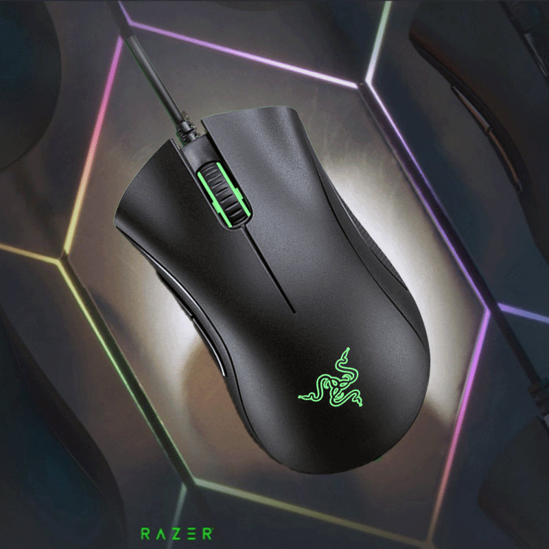 Гейминг мишка Razer DeathAdder Essential 2021, Черен