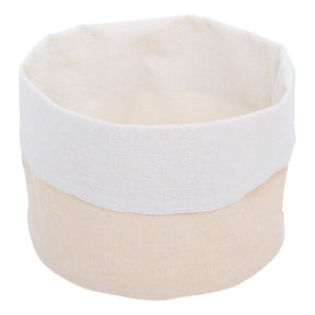 Кош за хляб 5five Essentiels, Бежов текстил, Ø20 cm