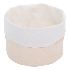Кош за хляб 5five Essentiels, Бежов текстил, Ø20 cm