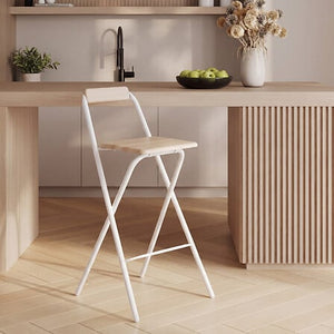 Сгъваем бар стол 5five Louna, Метал, 98 cm, Бежов