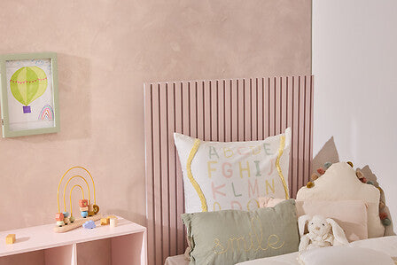 Детски стенен панел atmosphera Colva, 60×120 cm, Розов, MDF